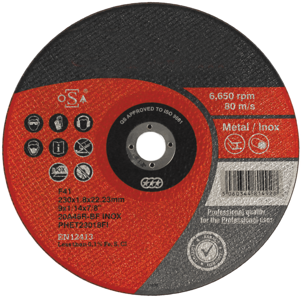 Abrasive Metal Cutting Discs Cutting & Grinding Discs