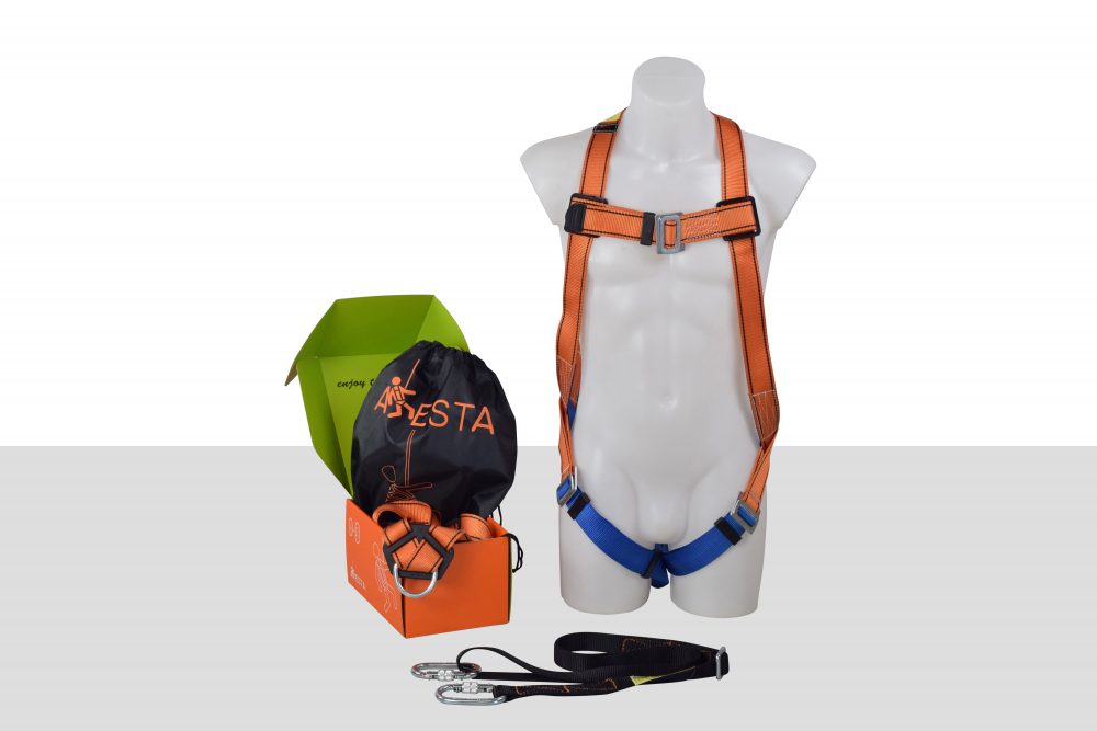 Aresta MEWP Harness Kit In Bag, With 2m Adjustable Lanyard