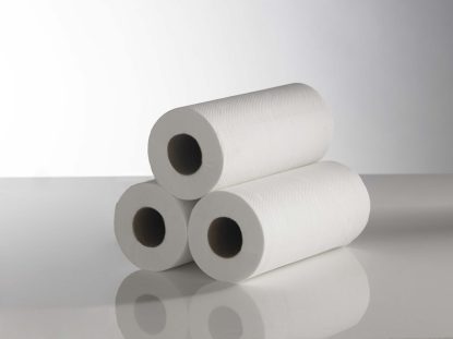     2 Ply Hygiene Roll (Bx/24) - White - 10" x 40m
