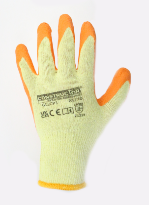     Latex Coated Polycotton Cut 1 Safety Glove - Pack 10
