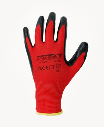     Nitrile Coated Nylon Cut Level 1 Safety Glove - Pack 10
