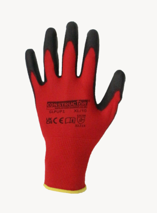     PU Coated Polyester Cut 1 Safety Glove - Pack 10
